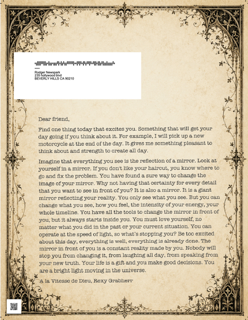 The REBOOT Letter